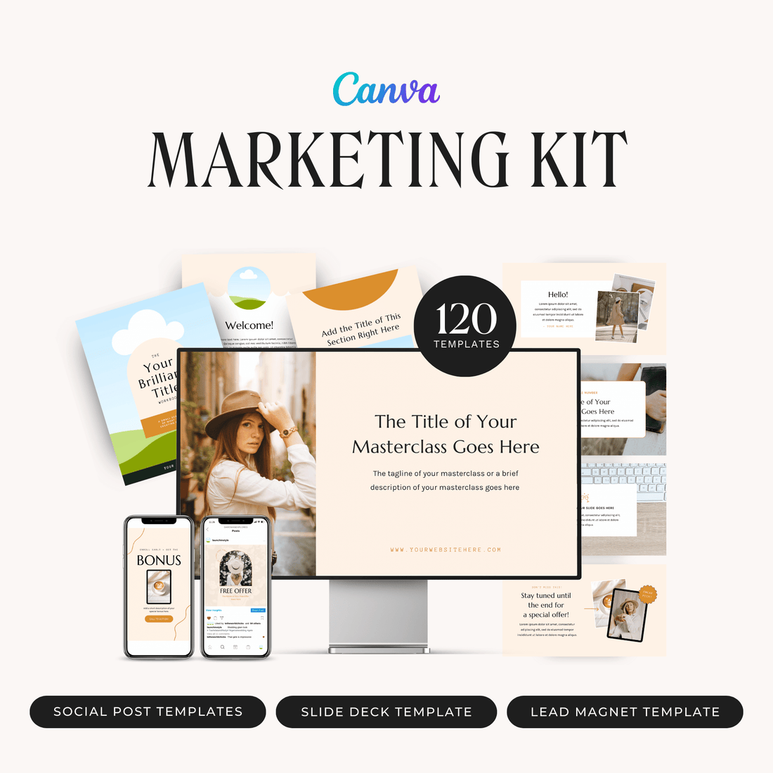 Athena Canva Marketing Kit