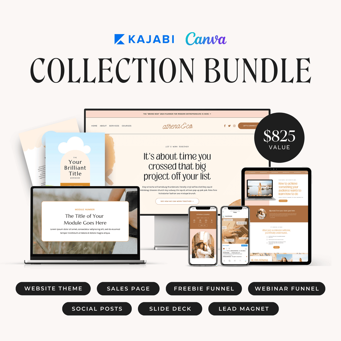 Athena Kajabi Collection Bundle