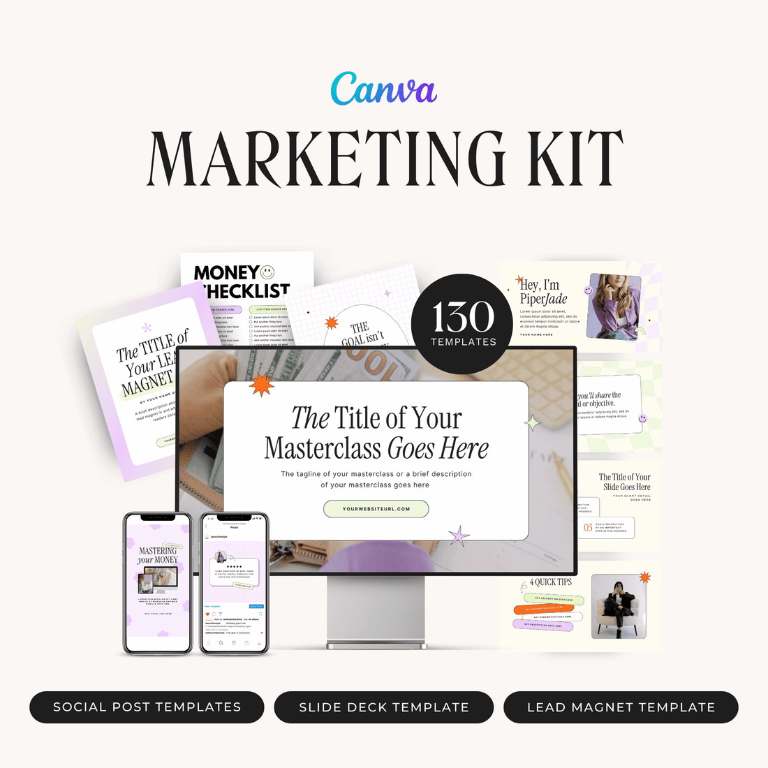 Piper Canva Marketing Kit