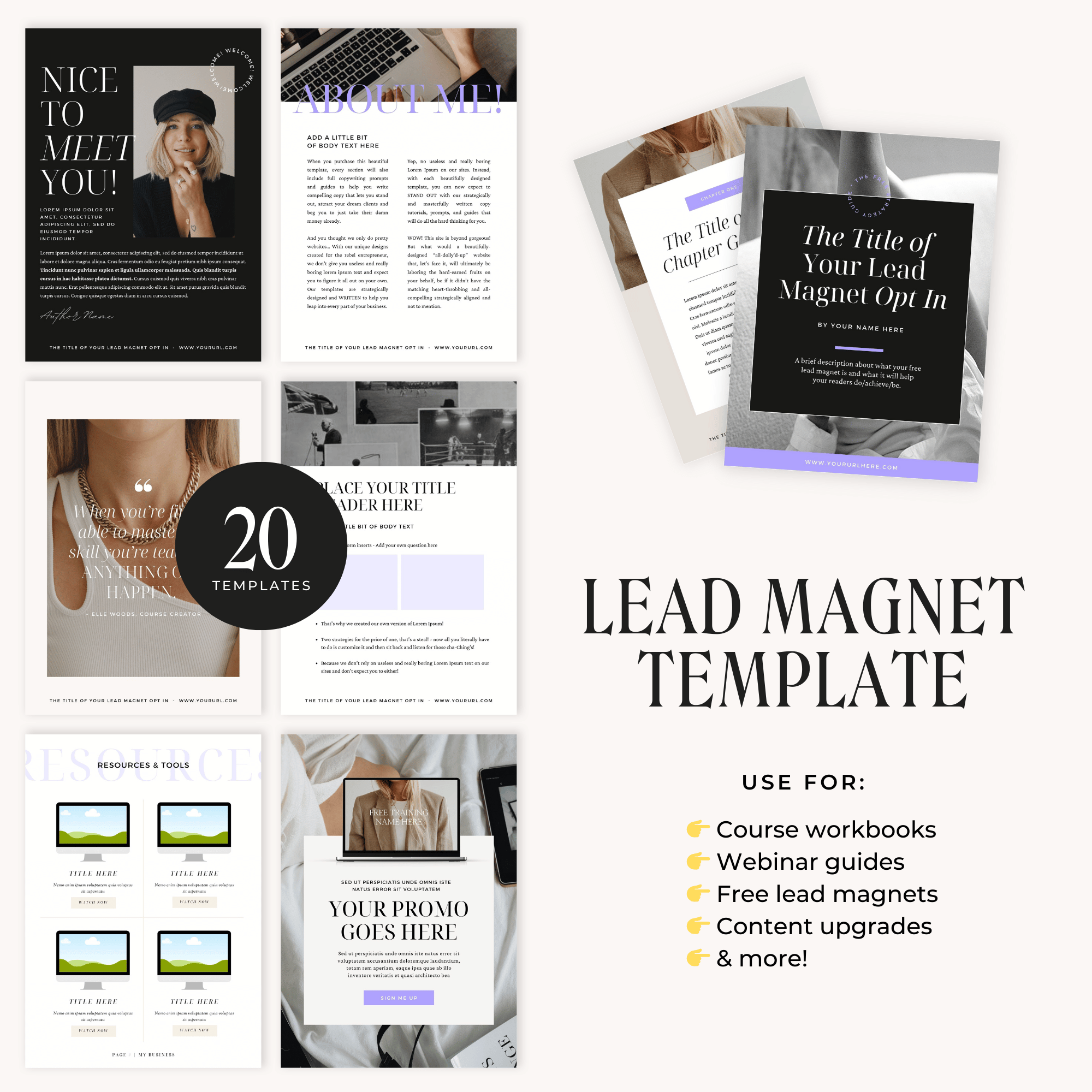 Elle Canva Marketing Kit