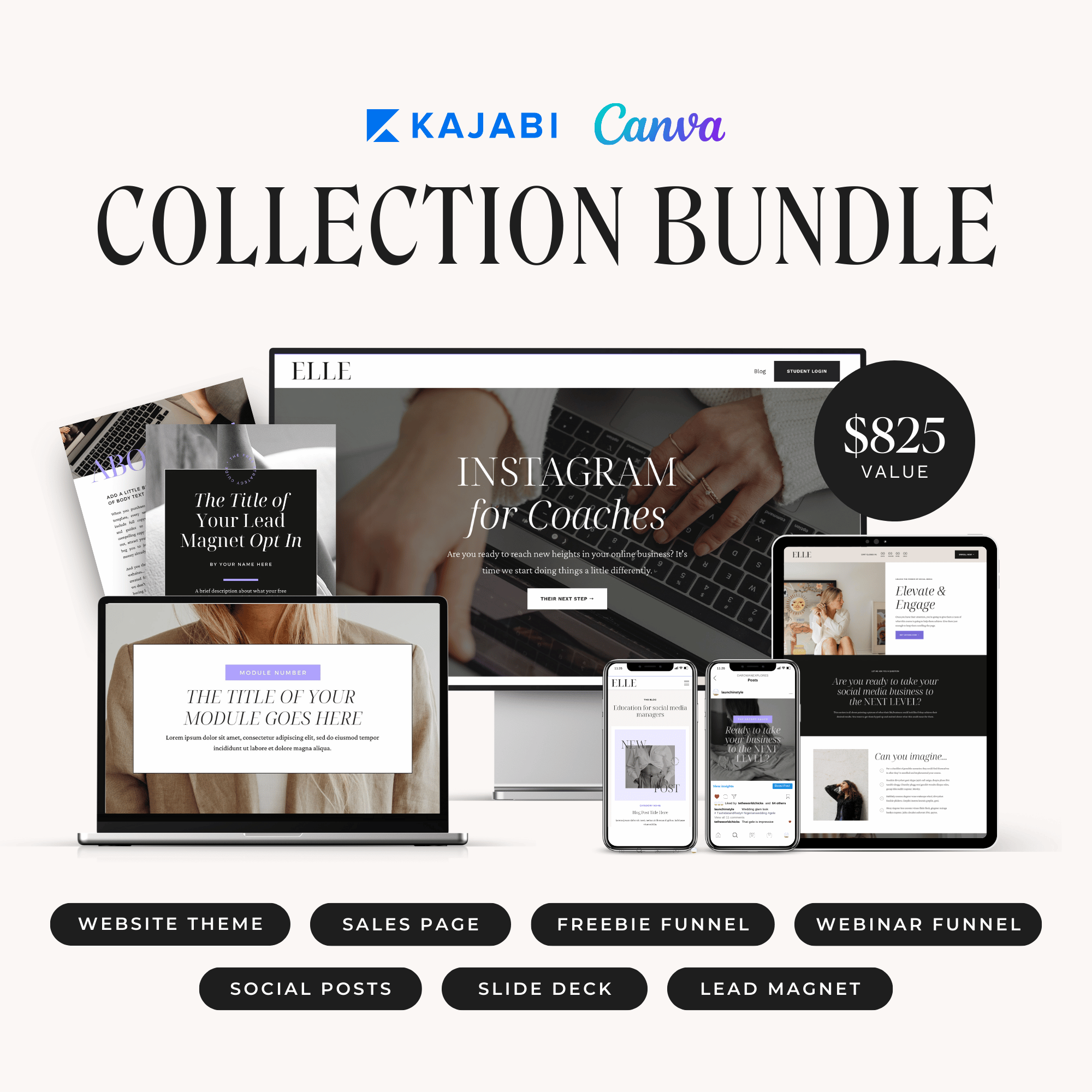 Elle Kajabi Collection Bundle