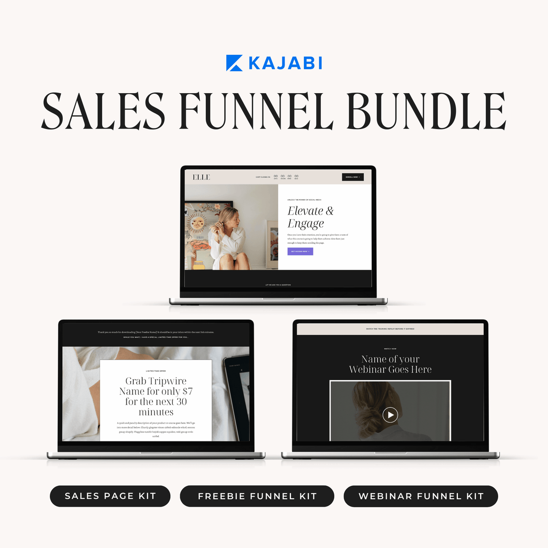 Elle Kajabi Sales Funnel Bundle