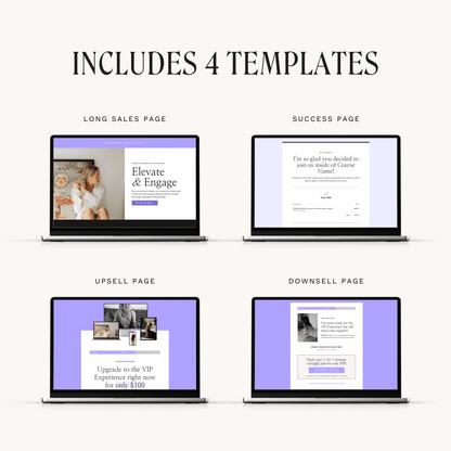 Elle Thrivecart Sales Page Template