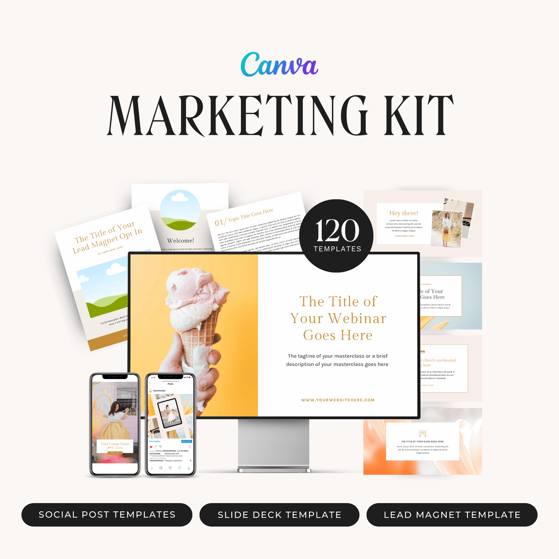 Emma Canva Marketing Kit