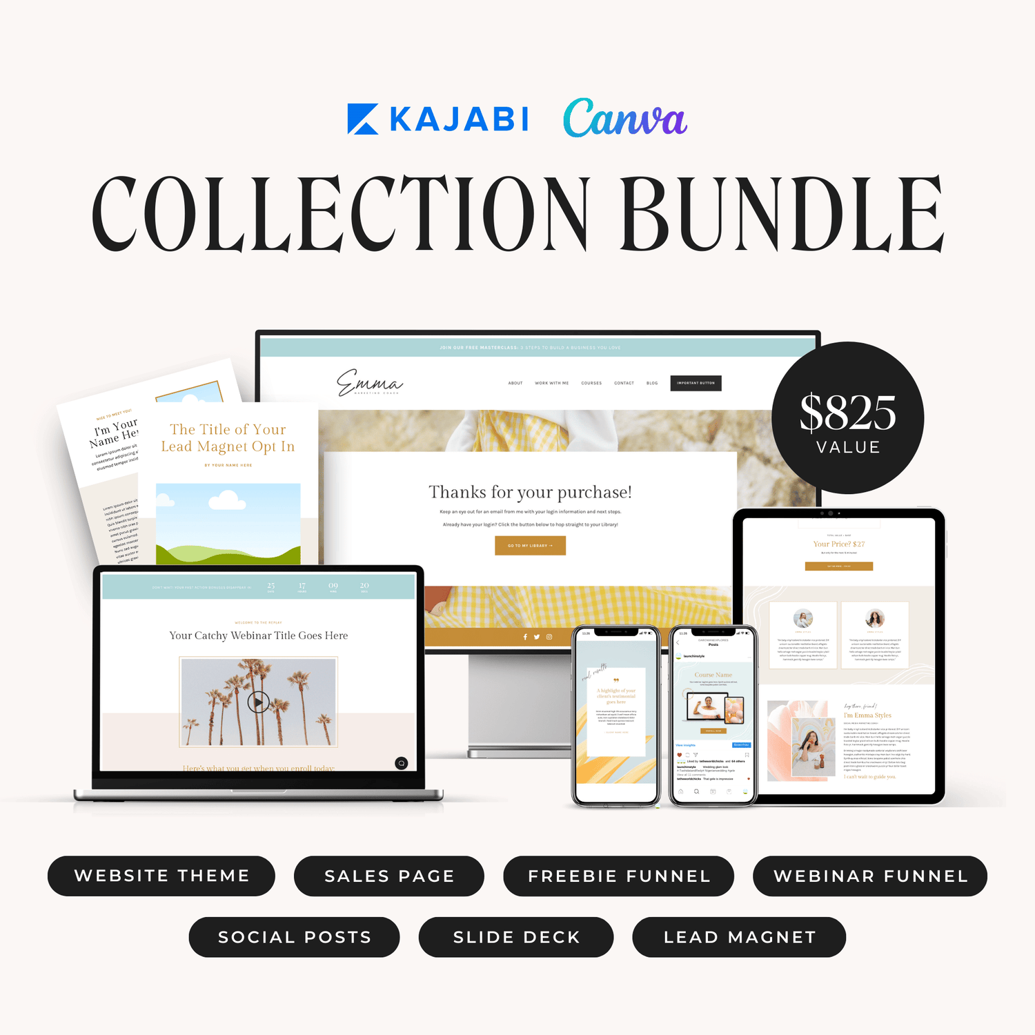 Emma Kajabi Collection Bundle