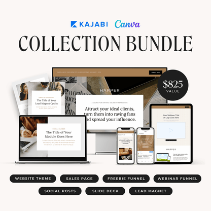 Harper Kajabi Collection Bundle