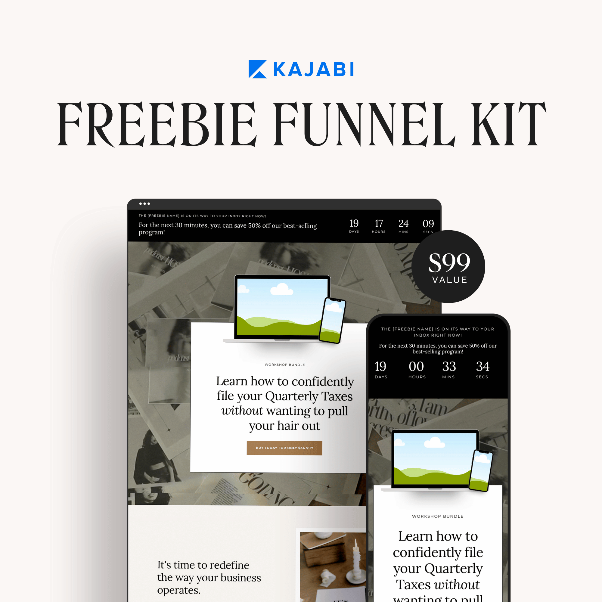 Harper Kajabi Sales Funnel Bundle