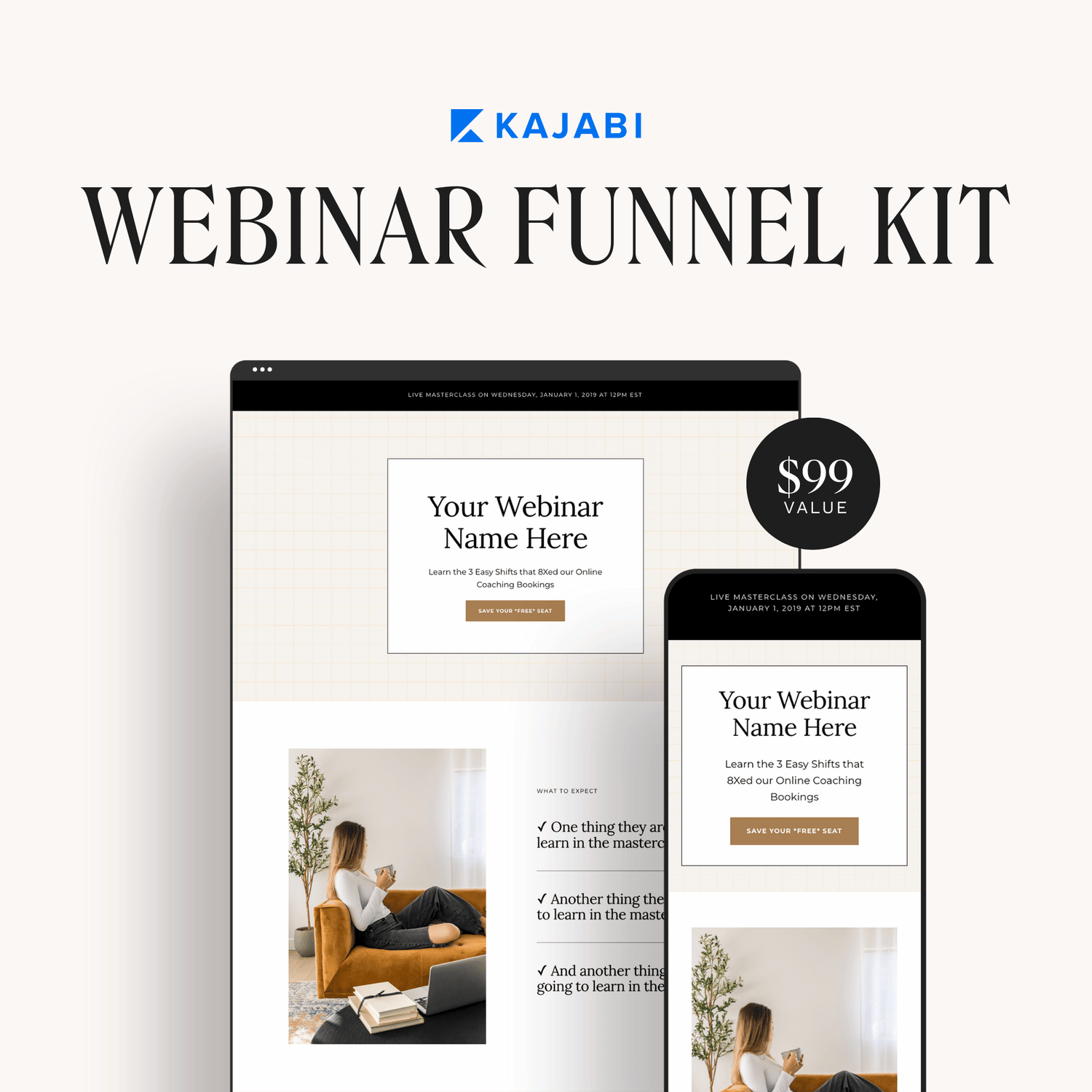 Harper Kajabi Sales Funnel Bundle