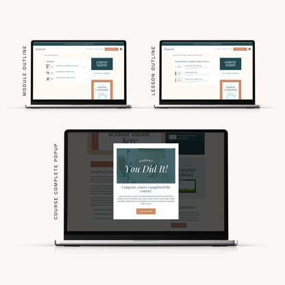 Marie Kajabi Course Template