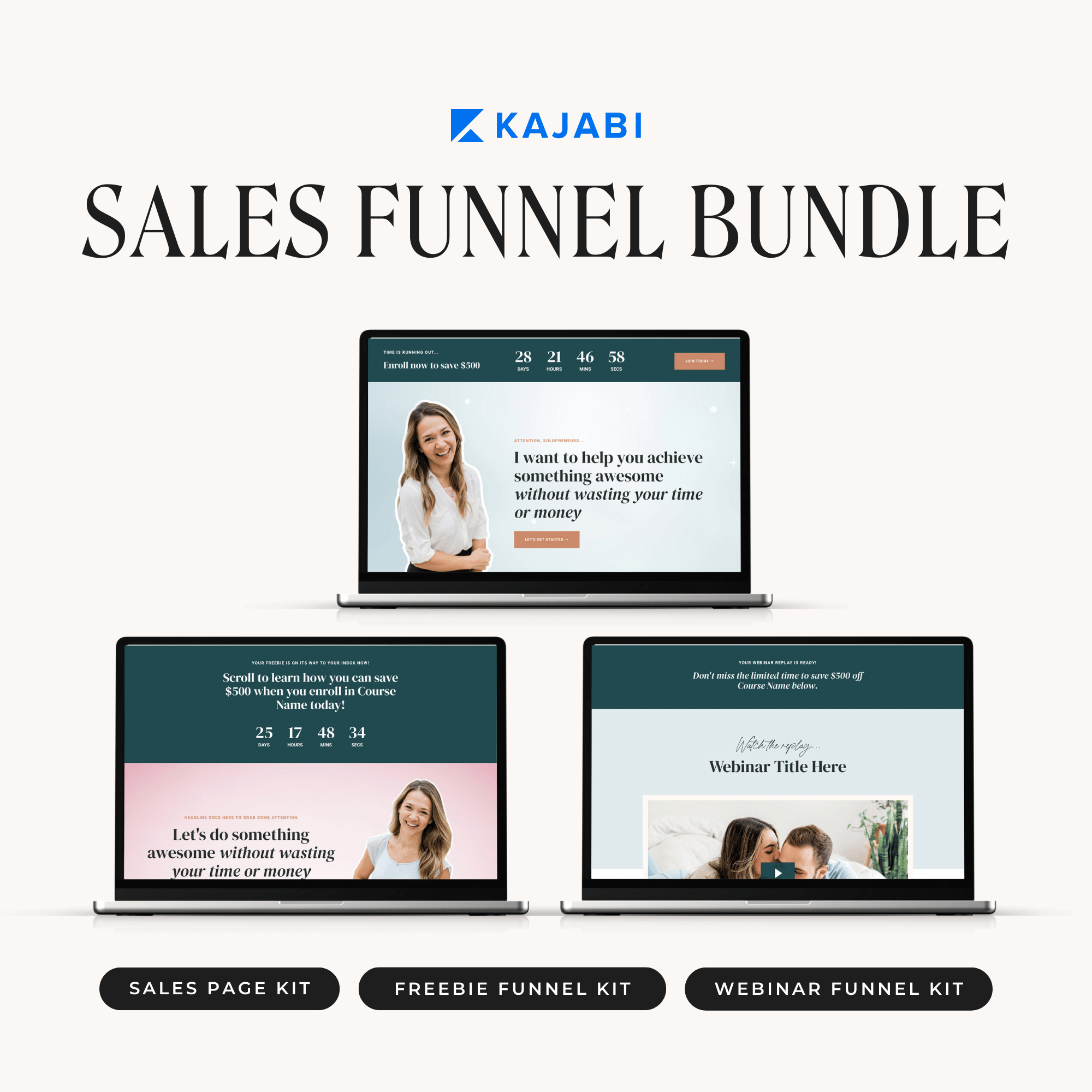 Marie Kajabi Sales Funnel Bundle