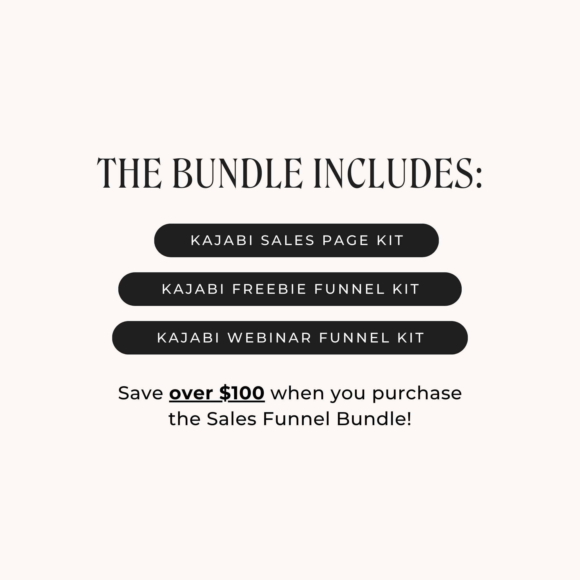 Marie Kajabi Sales Funnel Bundle