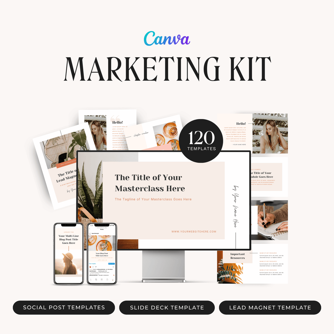 Maya Canva Marketing Kit