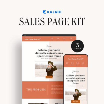 Maya Kajabi Sales Page Kit