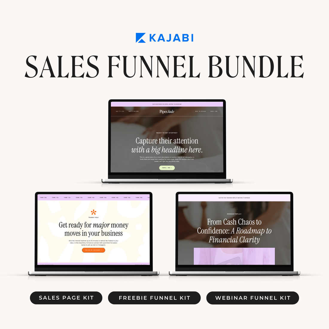 Piper Kajabi Sales Funnel Bundle