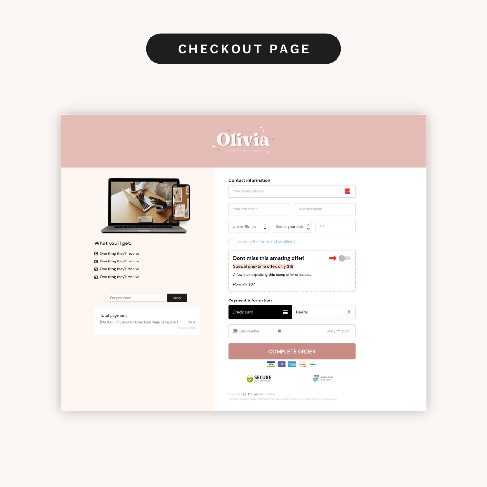 Thrivecart Templates Launch in Style Thrivecart Templates Launch in Style