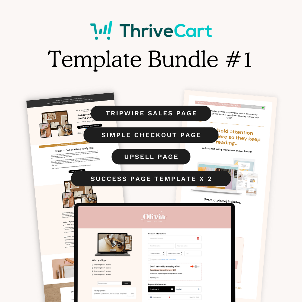 Thrivecart Template Bundle 