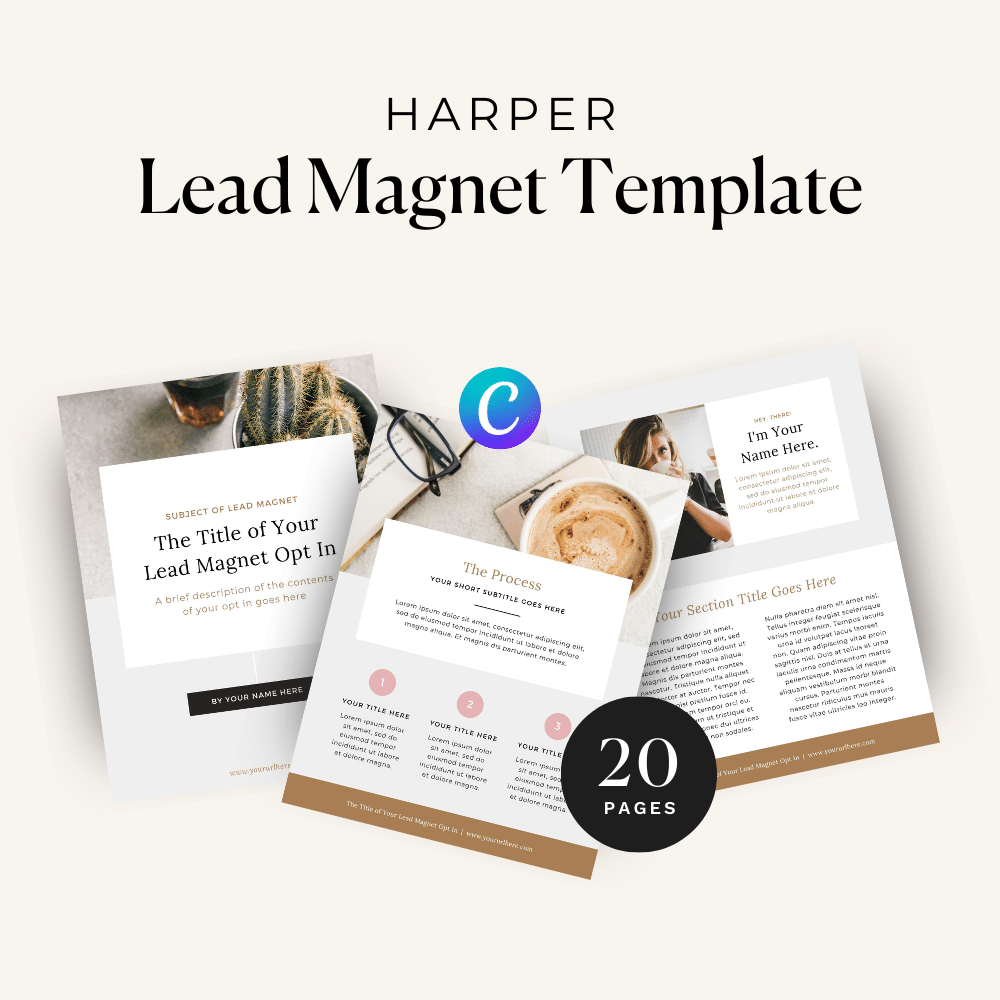 Harper Lead Magnet Kit for Canva