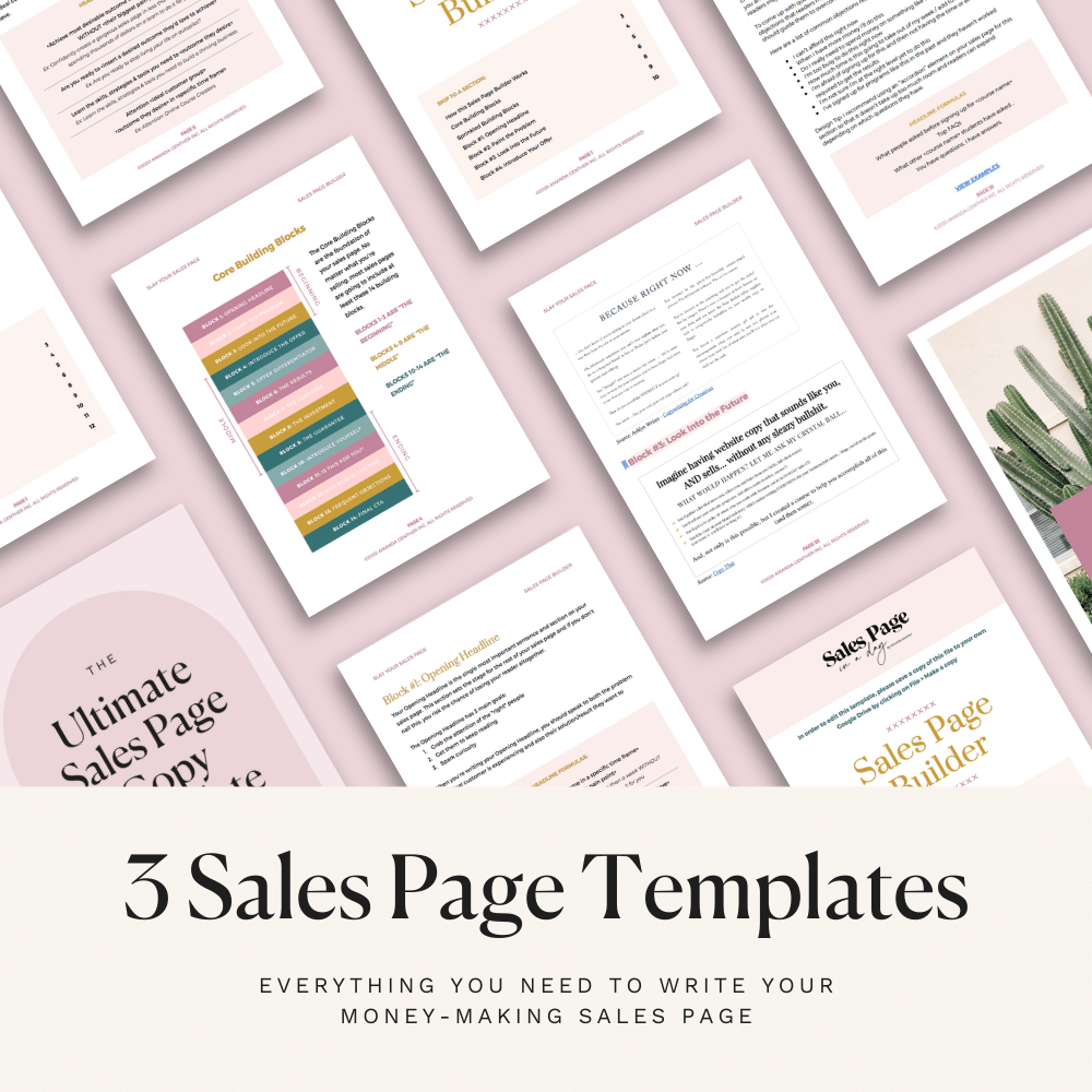 The Ultimate Sales Page Copy Template Bundle – Launch in Style the-ultimate-sales-page-copy-template-bundle-launch-in-style